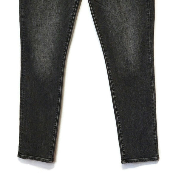 Levi's 311 Shaping Skinny Mid Rise Stretch Black Premium Denim Jean Size 32 - Picture 5 of 16